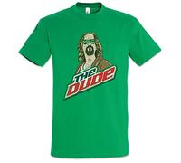 Urban Backwoods The Dude Hommes T-Shirt Vert Taille XL