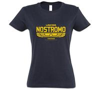 Urban Backwoods USCSS Nostromo IV Women Femme T-Shirt Bleu Taille XL