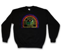 Urban Backwoods USCSS Nostromo Patch Sweatshirt Pullover Sweater Pull Noir Taille M