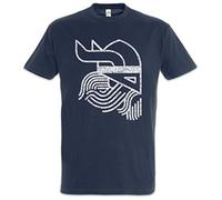 Urban Backwoods Viking Head Symbol Hommes T-Shirt