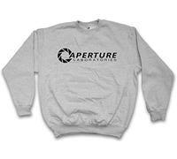 Urban Backwoods Vintage Aperture Laboratories Sweatshirt Pullover Sweater Pull Gris Taille L