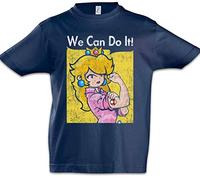 Urban Backwoods We Can Do It Princess Enfants Kids T-Shirt Bleu Taille 2 Ans