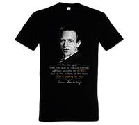 Urban Backwoods Werner Heisenberg The First Gulp Hommes T-Shirt Noir Taille M