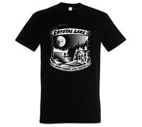 Urban Backwoods Where Summer Lives Forever Hommes T-Shirt Noir Taille XL
