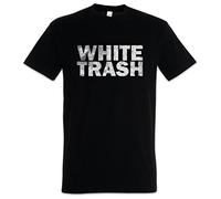 Urban Backwoods White Trash Hommes T-Shirt Noir Taille M