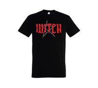 Urban Backwoods Witch Pentagram Hommes T-Shirt Schwarz Größe 4XL