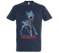 Urban Backwoods Zombi II Hommes T-Shirt Bleu Taille 2XL