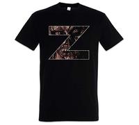 Urban Backwoods Zombie Z Hommes T-Shirt Noir Taille 5XL