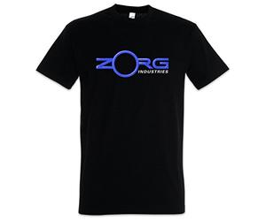 Urban Backwoods Zorg Hommes T-Shirt Noir Taille XL