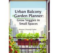 Urban Balcony Garden Planner: Grow Veggies in Small Spaces, Paperback