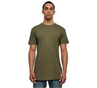 Urban Classic Shaped Long Tee, T-shirt Manches Courtes Homme, Vert (Olive 176), Small