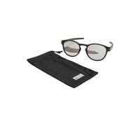 Urban Classics 106 Sunglasses UC, Lunettes de Soleil Mixte, Noir/Argent, Taille Unique