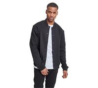 Urban Classics 2-Tone College Sweatjacket Veste Sweat, Noir (Blk/Blk 00017), S Homme