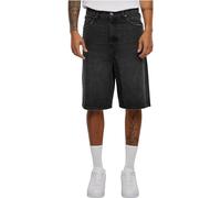Urban Classics 90's Heavy Denim Shorts, Black Washed, 38 Homme