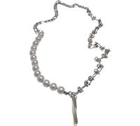 Urban Classics Accessoires Mars Various Chain Collier, taille unique, Métal, Pas de gemme