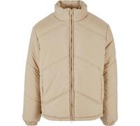 Urban Classics Arrow Puffer Jacket Wet Sand Taille: M | Vestes d'hiver Outlet | Homme | Marron