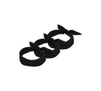 Urban Classics Lot de 3 Bandanas Chapeau Bibi, Noir/Noir, Taille Unique Mixte