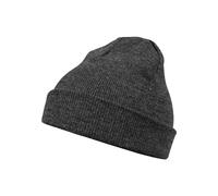 Urban Classics Basic Beanie Flap Bonnet tricoté, Gris (Ht.Charcoal 3857), Taille Unique Homme