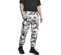 Urban Classics Basic Camo Sweatpants 2.8 Mous, Camouflage Neige, XXS Homme