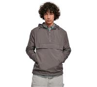 Urban Classics Basic Pull Over Jacket, darkshadow, XL pour des Hommes