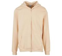 URBAN CLASSICS Basic Sweat à capuche zippé sable - Taille M
