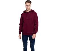 Urban Classics Basic Sweat Hoody Sweatshirt à Capuche, Rouge (Port 1157), S Homme