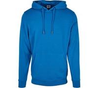 Urban Classics Basic Terry Hoody Sporty Blue Taille: M | Sweatshirts à capuche Outlet | Homme | Bleu