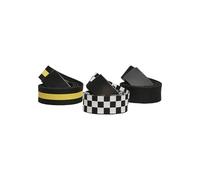 Urban Classics Belts Trio Ceinture, Multicolore (Black/White/Yellow 01181), No Aplica (Taille Fabricant: L/XL) Homme
