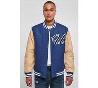 Urban Classics Big U College Jacket Spaceblue Taille: M | Blousons d'aviateurs Outlet | Homme | Bleu