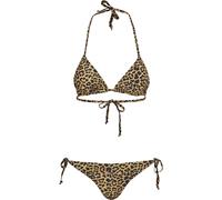 Urban Classics Bikini marron / moutarde / noir, Taille S