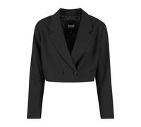 Urban Classics Blazer Court Femme Noir – 80% polyester, 20% viscose – Taille L