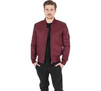 Urban Classics Blouson Basic Bomber Homme Bomber noir Regular/Coupe standard