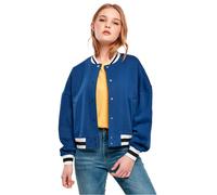Urban Classics Oversized College Bomber Jacket Bleu L Femme