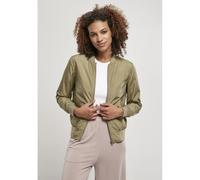 Urban Classics – Veste bomber Bombers Jacket Vert Femme Taille S