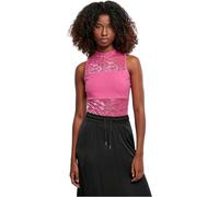 Urban Classics Body à Dentelle pour Femme T-Shirt, Rose