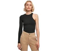 Urban Classics Ladies Organic Stretch Asymmetric Body Black Taille: S | Outlet | Femme | Le Noir
