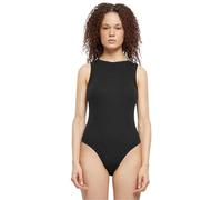Urban Classics Body Côtelé Sans Manches Femme Body noir L 95% Coton, 5% Élasthanne
