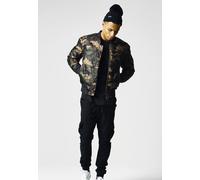 Urban Classics Bomber Jacket Camo Basic Bomber Jacket Wood Camouflage S