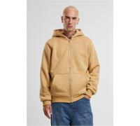 Urban Classics Bonded Sherpa Full Zip Sweatshirt Beige 3XL Homme