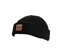 Urban Classics Bonnet Dogger Unisexe Bonnet Noir 100% Polyacrylique