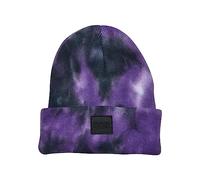Urban Classics Bonnet Tie Dye pour Enfant, Violet/Gris foncé, S/M Mixte