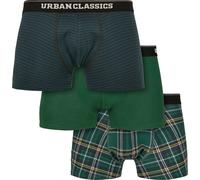 Urban Classics - Boxer PLAID 3er Pack - S