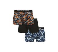 Urban Classics Boxer Shorts 3-Pack sous-vêtement, Blue Camo/Orange Camo/Black, XXL (Lot de 3) Homme