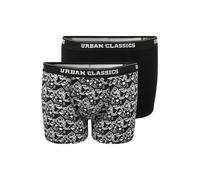 Urban Classics Boxers noir / blanc, Taille XXL