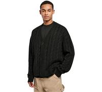 Urban Classics Boxy Cardigan Sweater, Noir, 4XL Homme