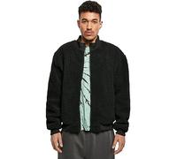 Urban Classics Boxy Sherpa Jacket, Noir, XXXXXL Homme