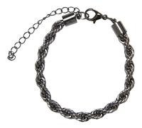 Bracelet entrelacs Urban Classics Charon Intertwine Gris 21 cm