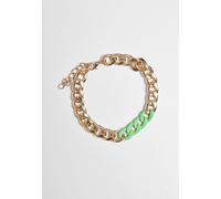 Urban Classics Bracelet de base coloré or/neongreen - L/XL