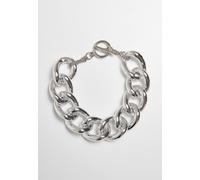 Urban Classics Bracelet en chaîne flashy argenté - L/XL