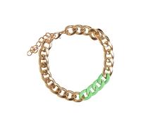 Urban Classics Bracelet jaune d'or / vert, Taille S/M